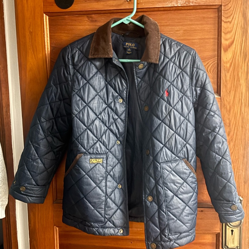 Polo Ralph Lauren quilted navy jacket